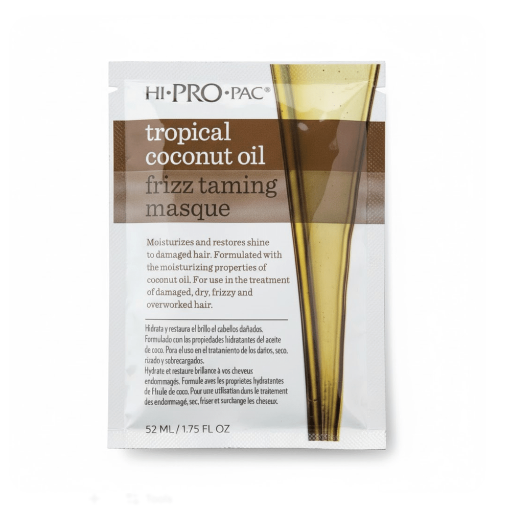 HI - PRO - PAC Tropical Coconut Oil Frizz Masque - 1.75 oz - Beauty Exchange Beauty Supply