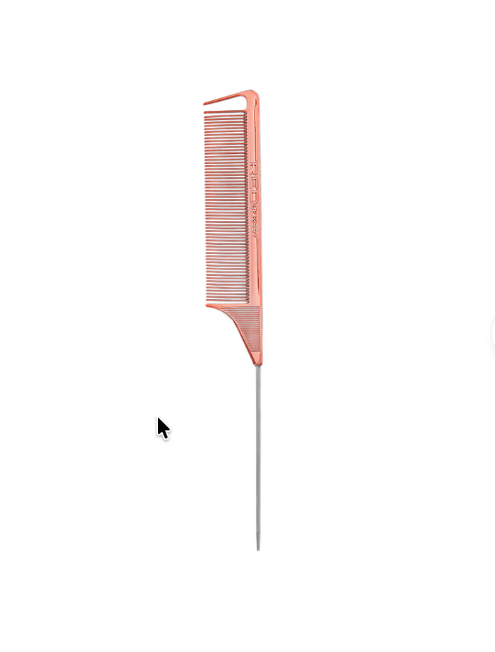 HM102J PARTING PINTAIL COMB BLK 36PC ASST CHRM - Beauty Exchange Beauty Supply