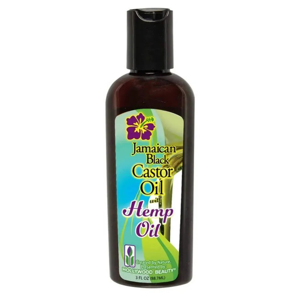 Hollywood Beauty Jamaican Black Castor Oil – 3 oz - Beauty Exchange Beauty Supply