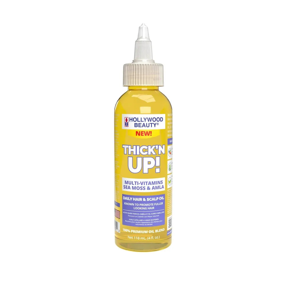 Hollywood Beauty New Hair Solutions – Thick’n Up, Gro Up & Glo Up - Beauty Exchange Beauty Supply