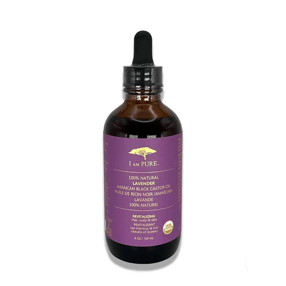 I Am Pure Jamaican Black Lavender & Castor Oil – 4oz & 8oz - Beauty Exchange Beauty Supply