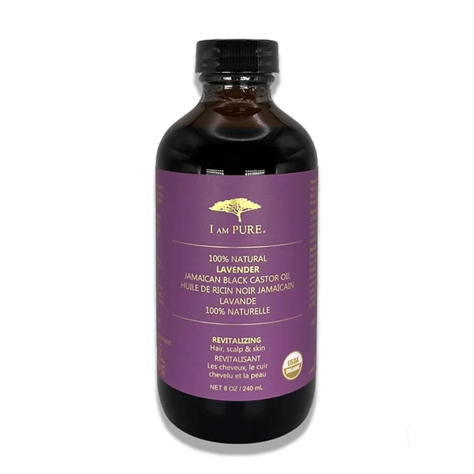 I Am Pure Jamaican Black Lavender & Castor Oil – 4oz & 8oz - Beauty Exchange Beauty Supply