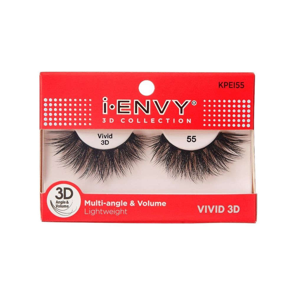 i - Envy by Kiss 3D Collection Vivid False Eyelashes - Beauty Exchange Beauty Supply