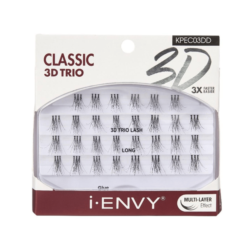 i - ENVY Classic 3D Trio Eyelash Clusters - Beauty Exchange Beauty Supply
