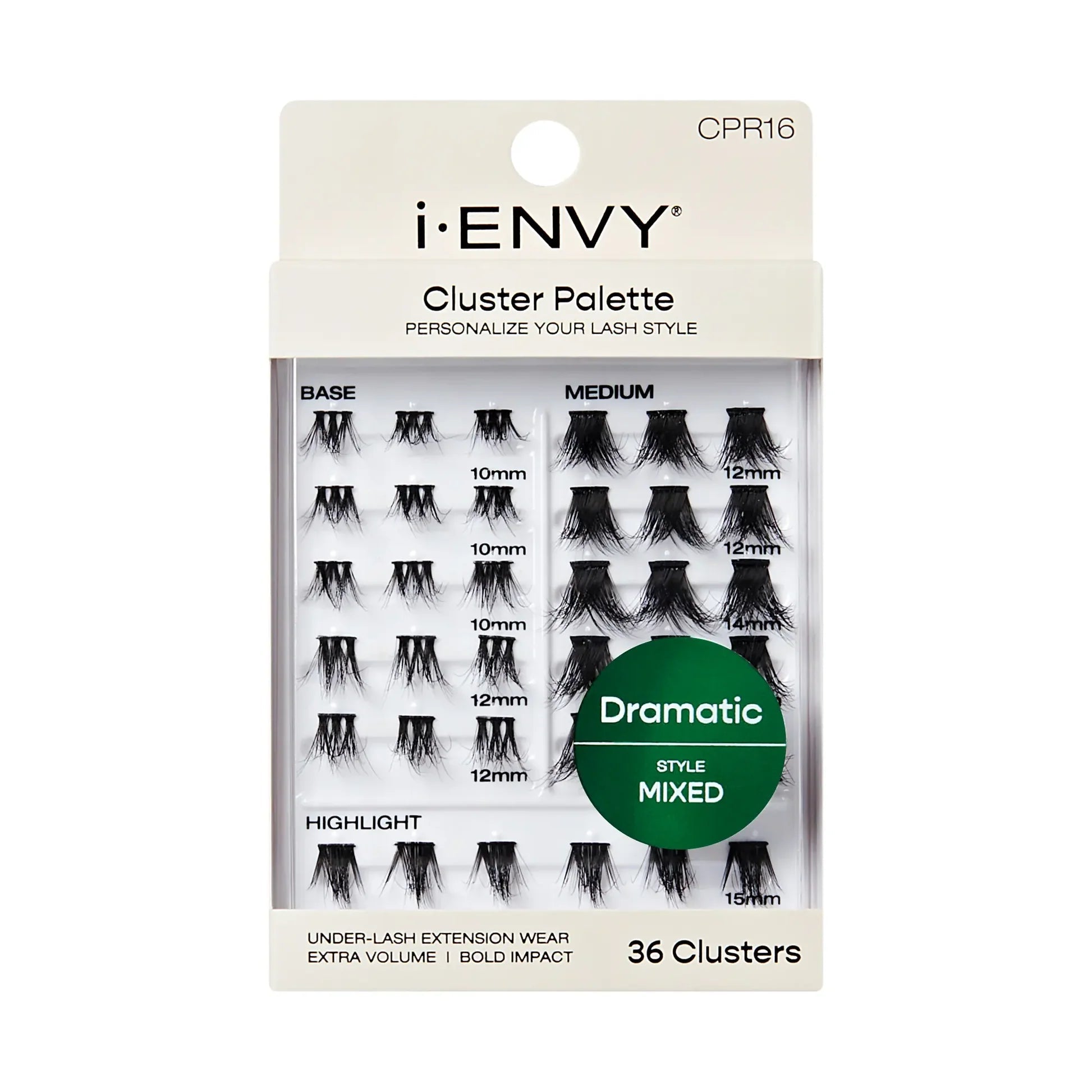 i - ENVY Cluster Palette Lash Refill – Deep Mixed Styles - Beauty Exchange Beauty Supply