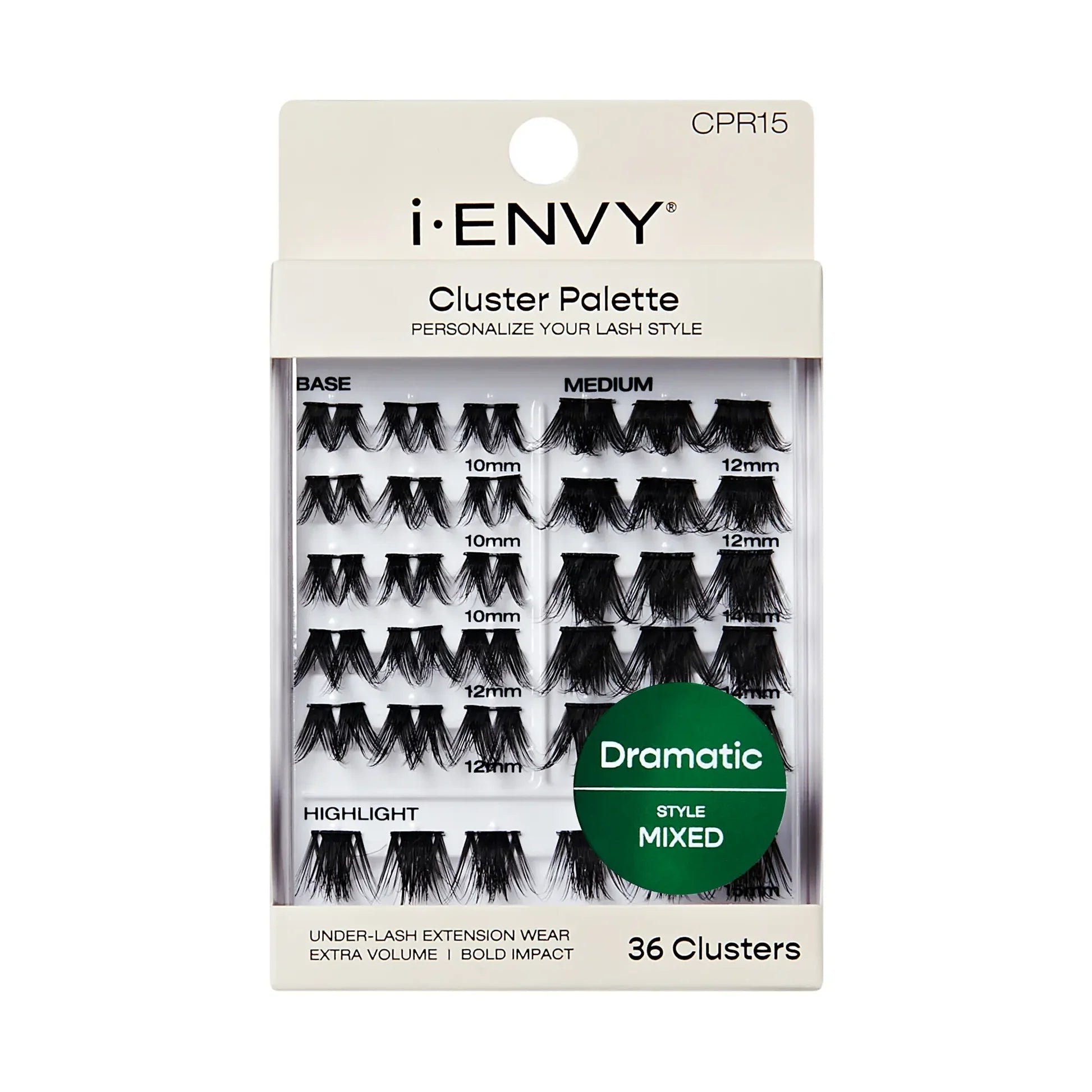 i - ENVY Cluster Palette Lash Refill – Deep Mixed Styles - Beauty Exchange Beauty Supply