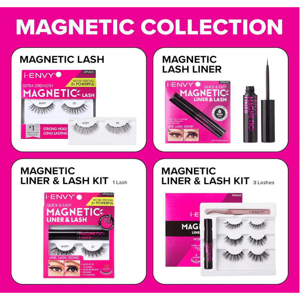 i - ENVY Magnetic Lash Liner – 4.5g - Beauty Exchange Beauty Supply