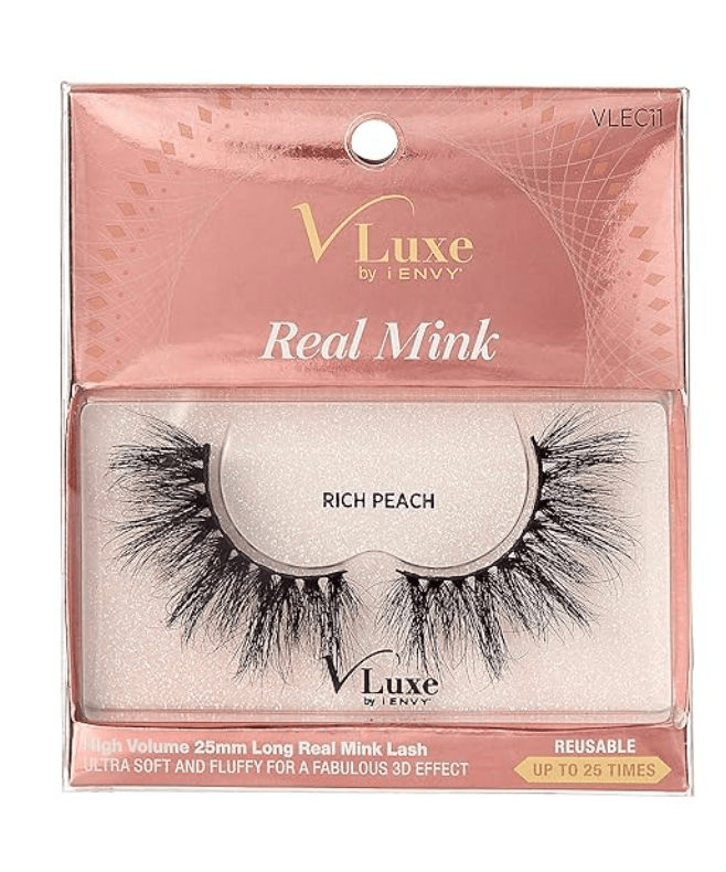 I - Envy VLuxe Real Mink Lashes – High Volume 25MM - Beauty Exchange Beauty Supply