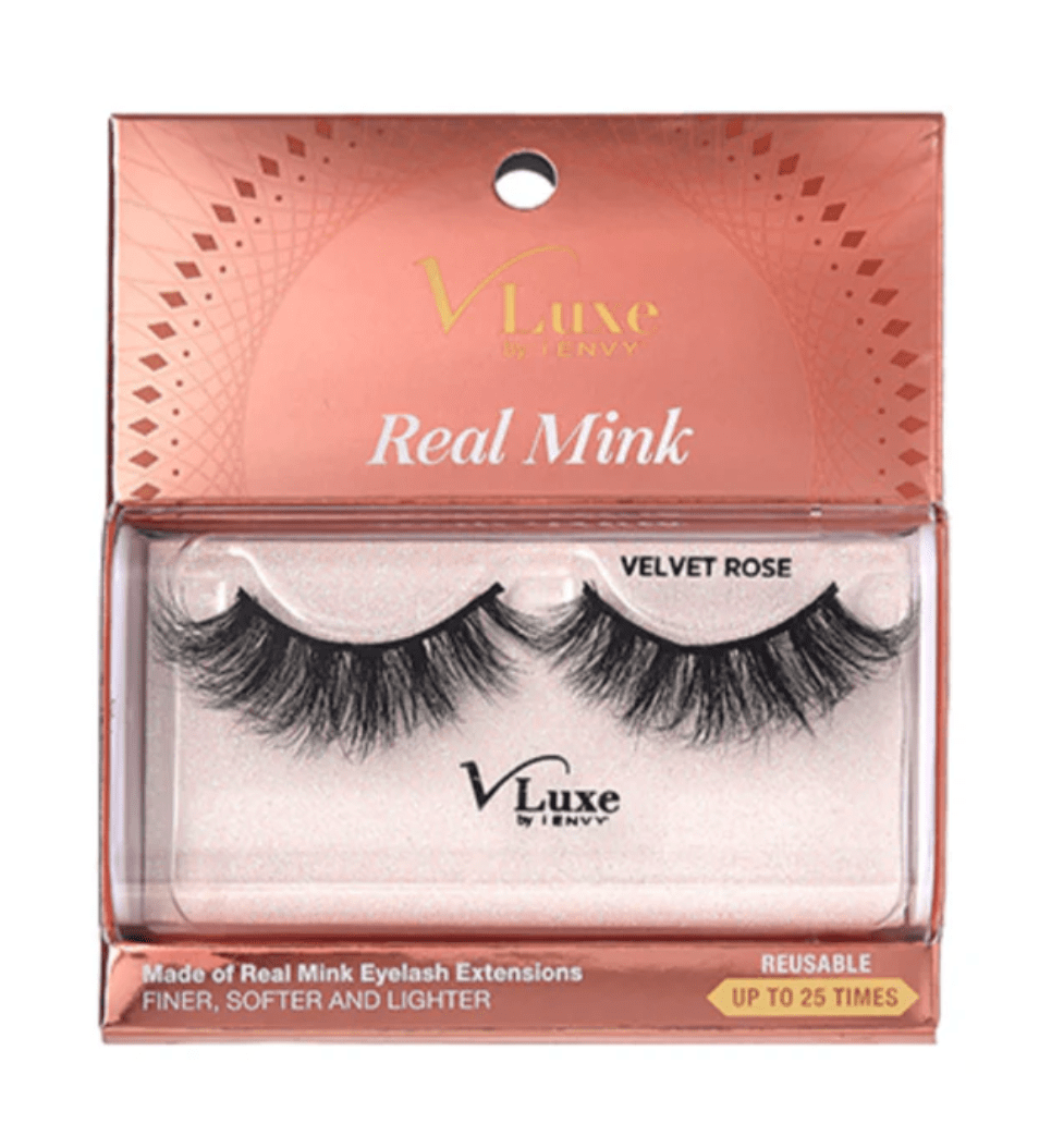 I - Envy VLuxe Real Mink Lashes – High Volume 25MM - Beauty Exchange Beauty Supply