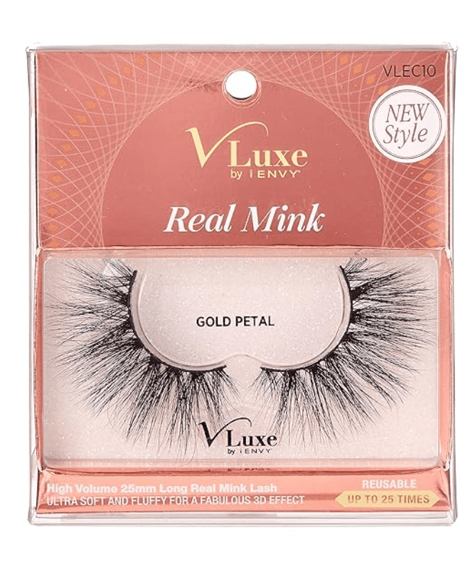 I - Envy VLuxe Real Mink Lashes – High Volume 25MM - Beauty Exchange Beauty Supply