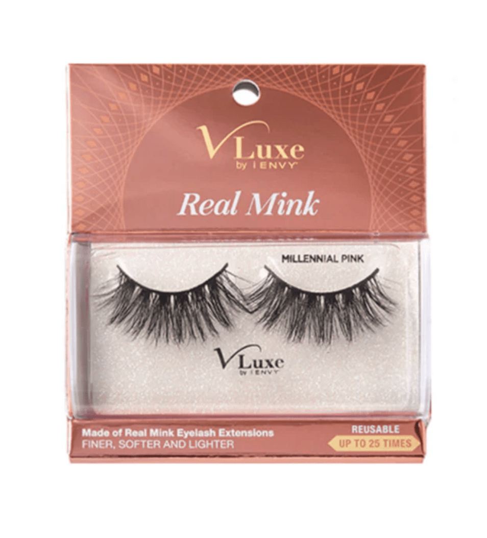 I - Envy VLuxe Real Mink Lashes – High Volume 25MM - Beauty Exchange Beauty Supply