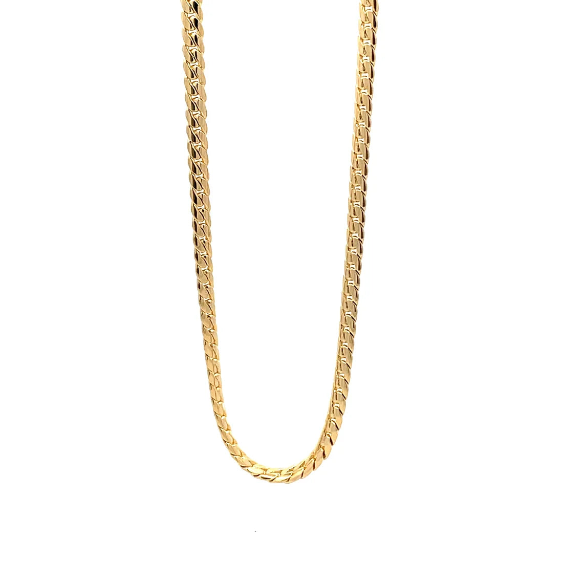 The One Jewelry 14K Gold Plated Anklet – 10"