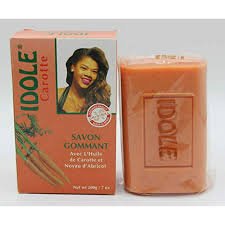 Idole Carrot & Olive Exfoliating Soap – 4 oz / 125g - Beauty Exchange Beauty Supply
