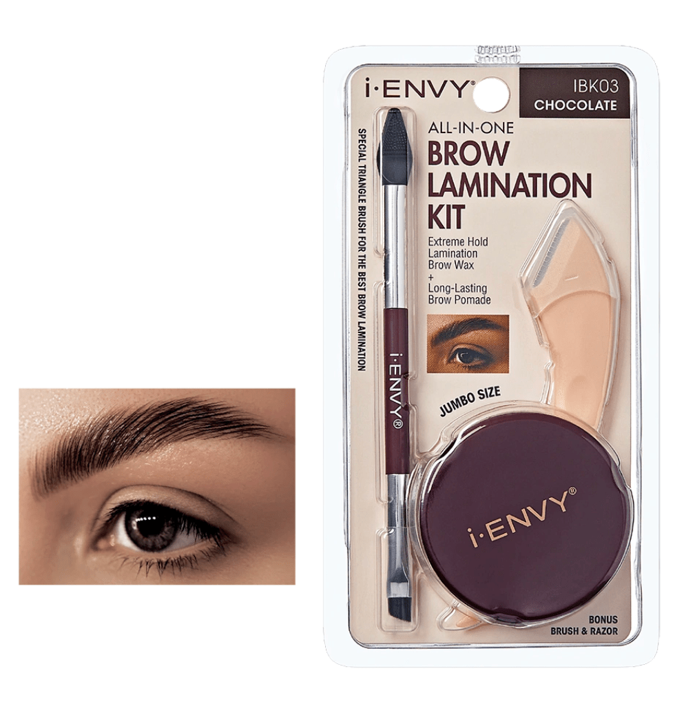 iENVY Brow All - In - One Lamination & Styling Kit - 9.5g - Beauty Exchange Beauty Supply