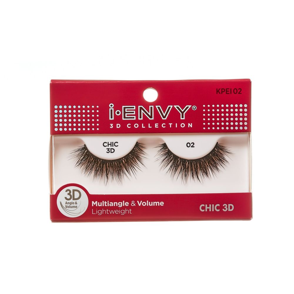IENVY by KISS 3D Chic Lashes - Beauty Exchange Beauty Supply