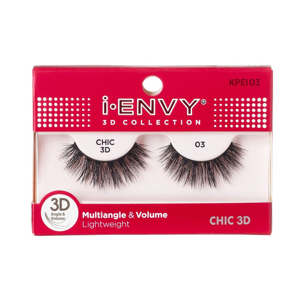 IENVY by KISS 3D Chic Lashes - Beauty Exchange Beauty Supply