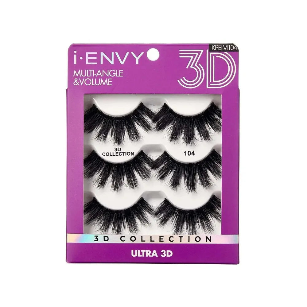 iEnvy by Kiss 3D Eyelashes Multi Pack - Beauty Exchange Beauty Supply