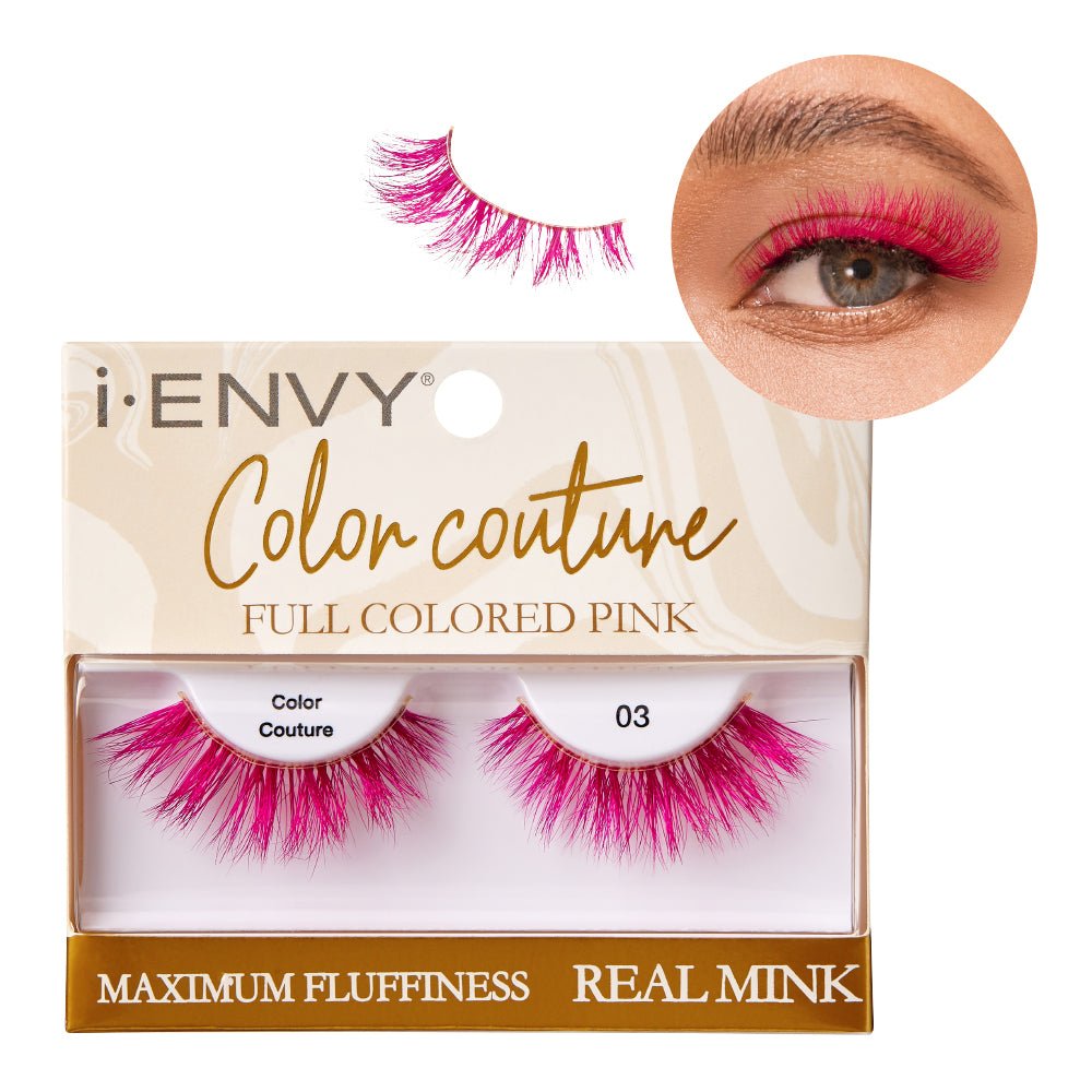 iEnvy by Kiss Color Couture Full Mink Lashes - Beauty Exchange Beauty Supply