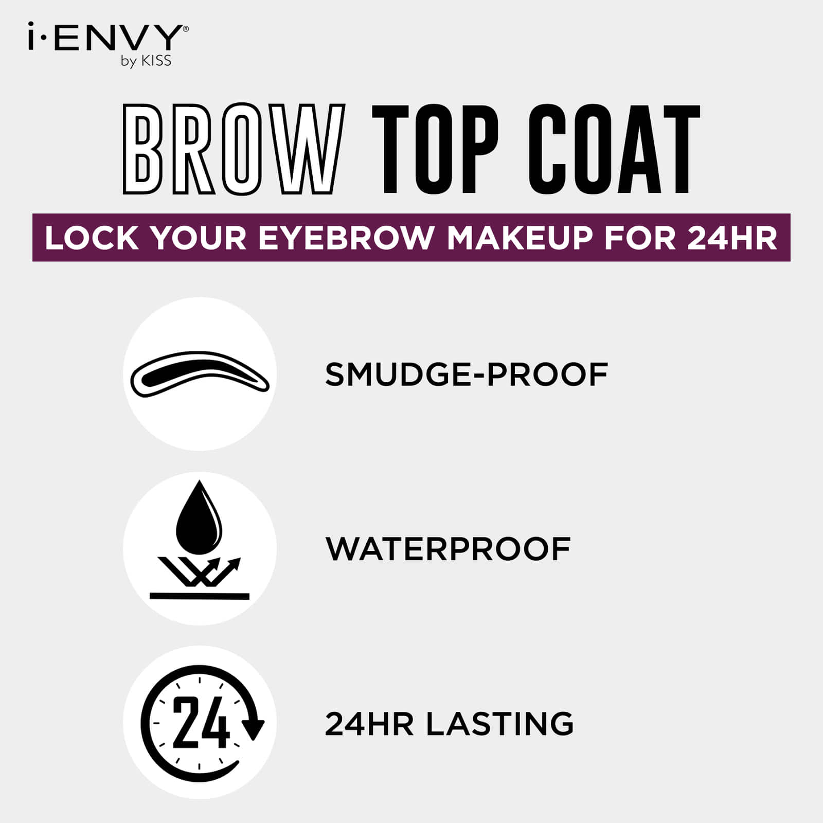 iEnvy by Kiss Eyebrow Sealer Waterproof Top Coat - Beauty Exchange Beauty Supply