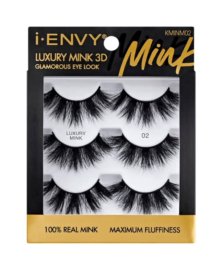 IENVY by KISS Luxury Lashes – 100% Real Mink - Beauty Exchange Beauty Supply
