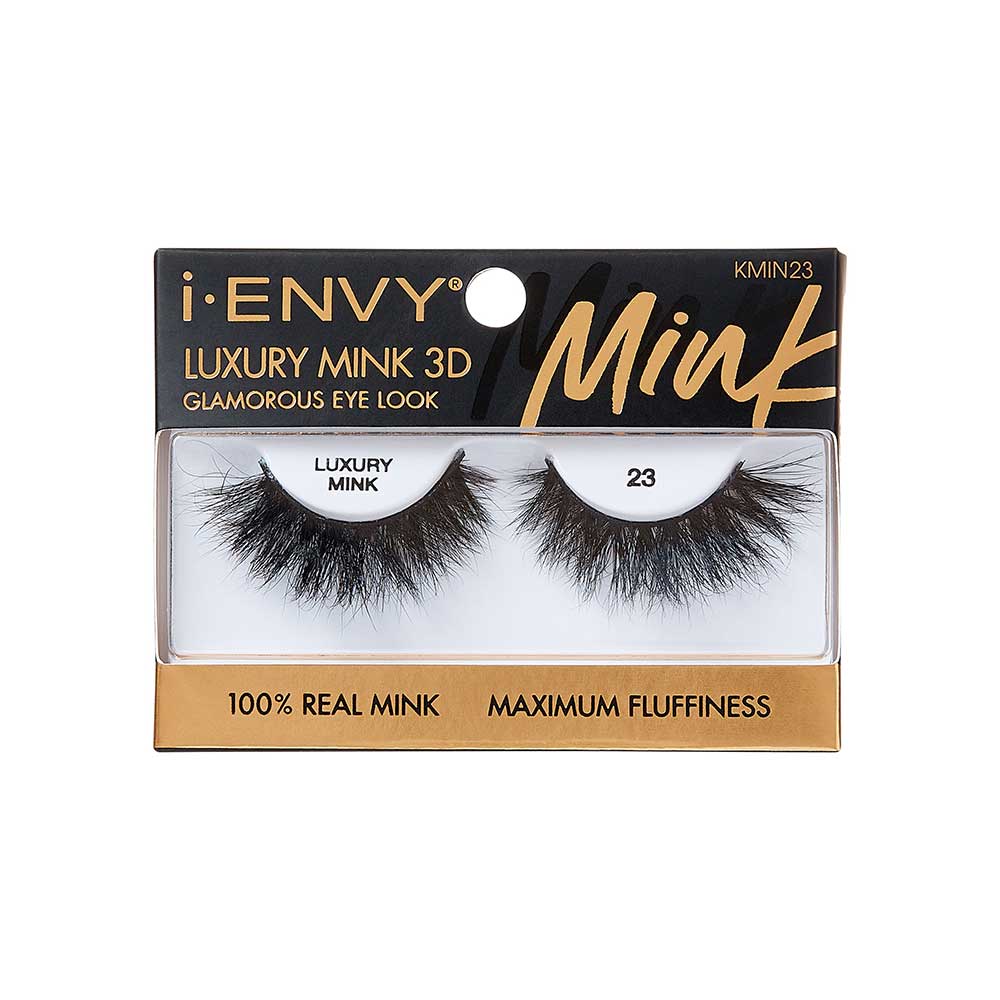 IENVY by KISS Luxury Mink Lashes – 20mm Bold Glam | Soft, Fluffy & Reusable | Styles #01–#06 & #13–#24 - Beauty Exchange Beauty Supply