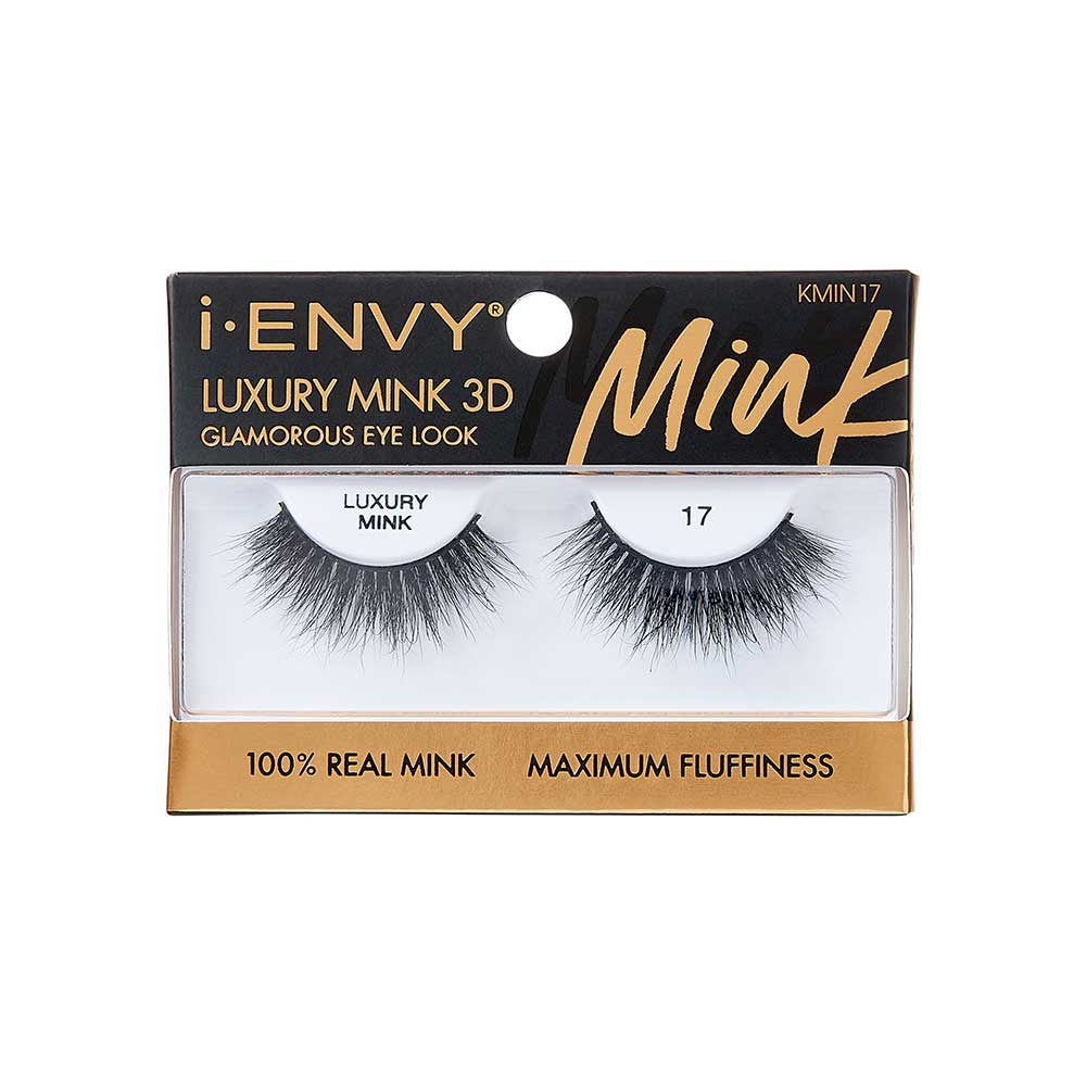 IENVY by KISS Luxury Mink Lashes – 20mm Bold Glam | Soft, Fluffy & Reusable | Styles #01–#06 & #13–#24 - Beauty Exchange Beauty Supply