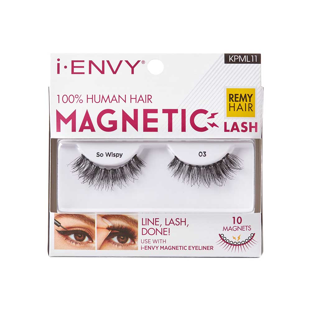 iEnvy by Kiss Magnetic Lashes – 100% Human Hair - Beauty Exchange Beauty Supply