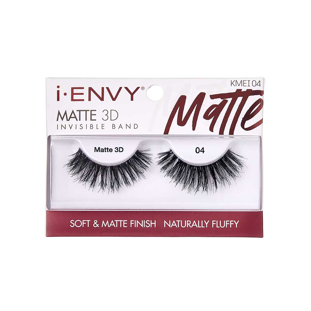iEnvy by Kiss Matte 3D Lashes – Soft - Beauty Exchange Beauty Supply
