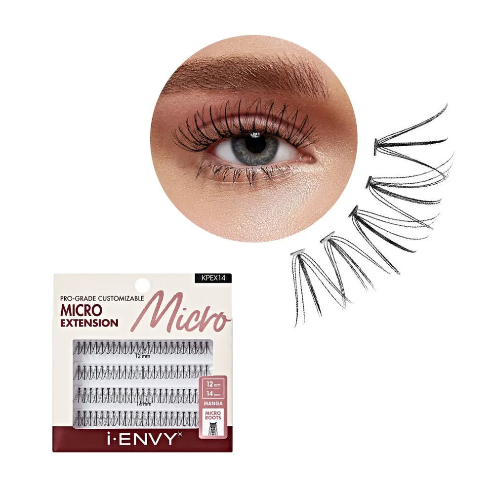iEnvy by Kiss Micro Extension Lash Clusters – 92pcs - Beauty Exchange Beauty Supply