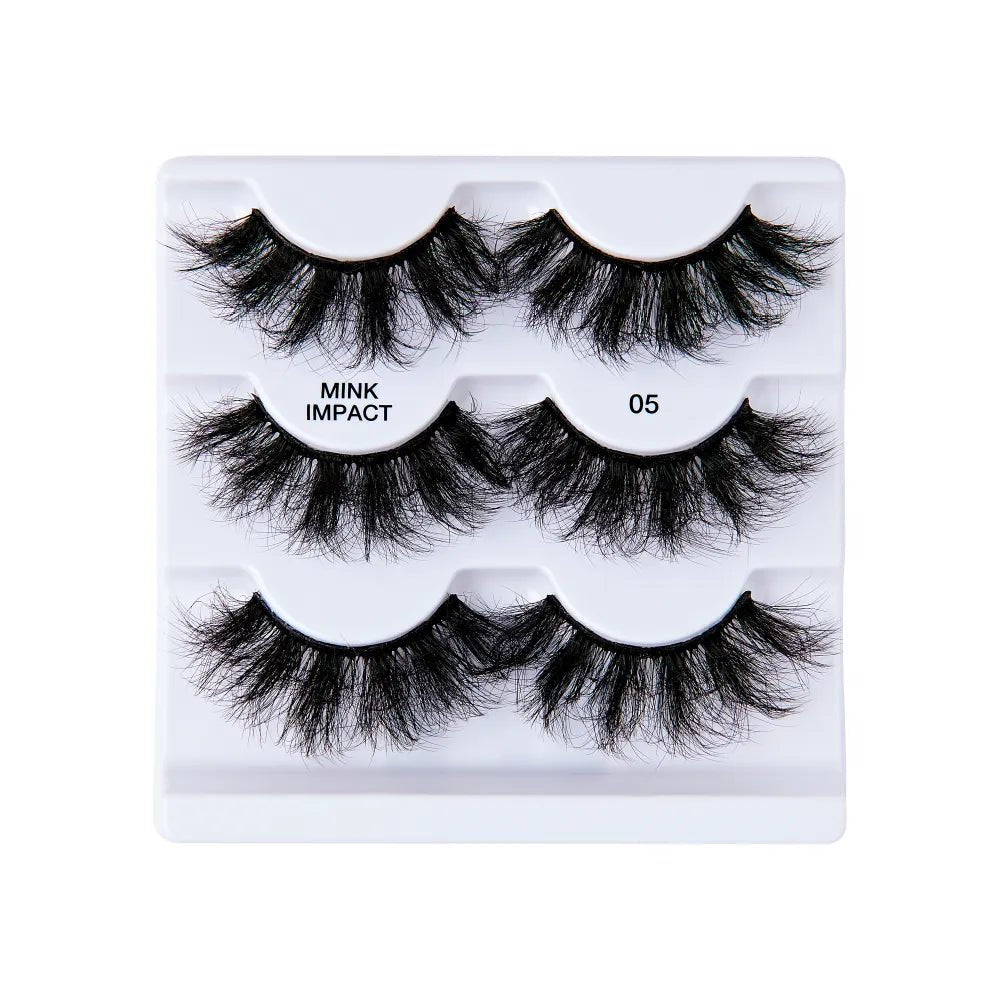 IENVY BY KISS – Mink Impact Multipack Vegan Strip Lashes | 3D Mink Effect & Maximized Fluffiness | Styles: 03, 05, 06, 07, 08, 12 - Beauty Exchange Beauty Supply