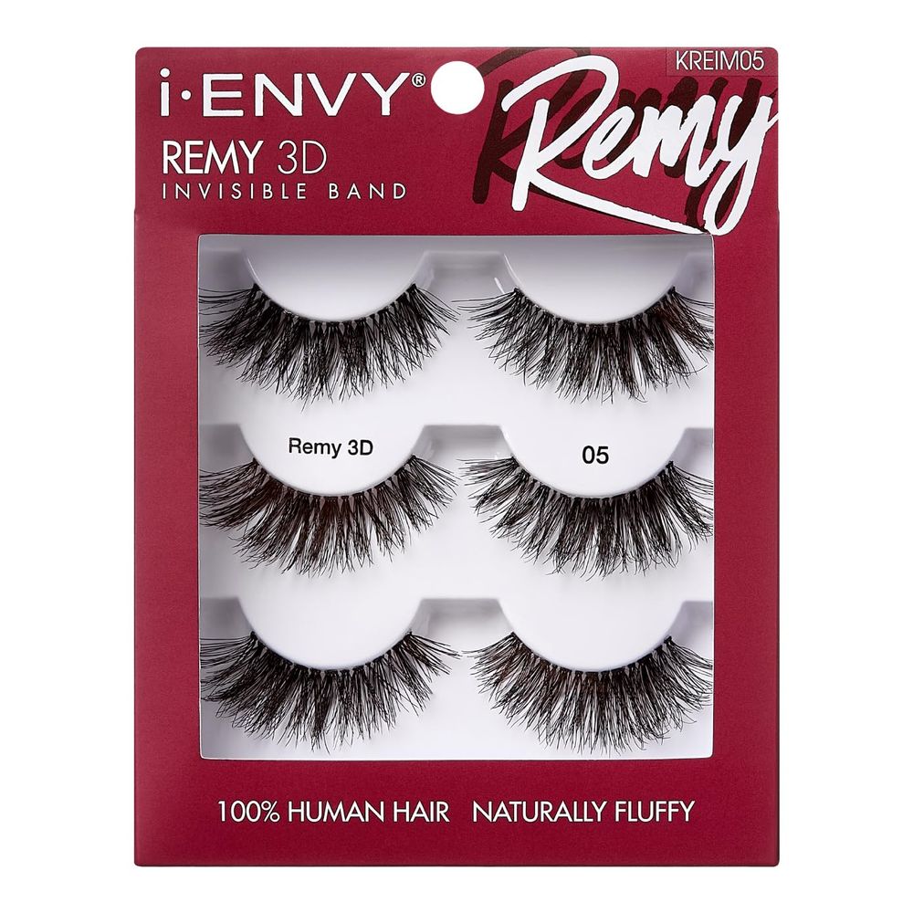 IENVY by KISS Remy 3D Lashes – 100% Human Remy Hair - Beauty Exchange Beauty Supply