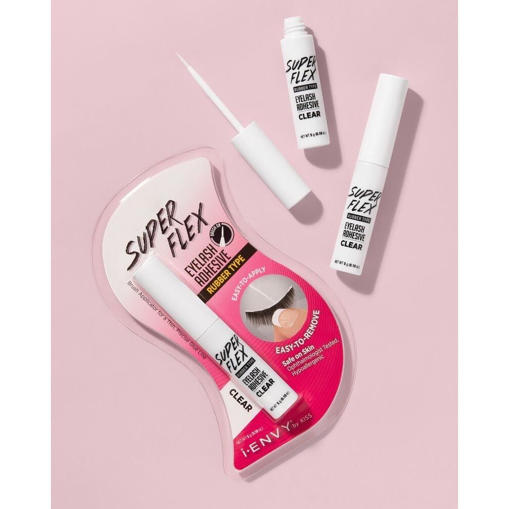 iEnvy by Kiss Super Flex Eyelash Adhesive Glue - Clear - Beauty Exchange Beauty Supply