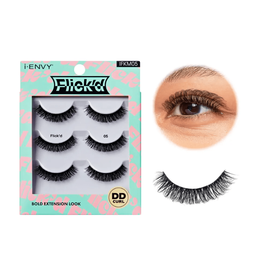 iENVY Flick’d LD & DD Curl Strip Lashes - Beauty Exchange Beauty Supply