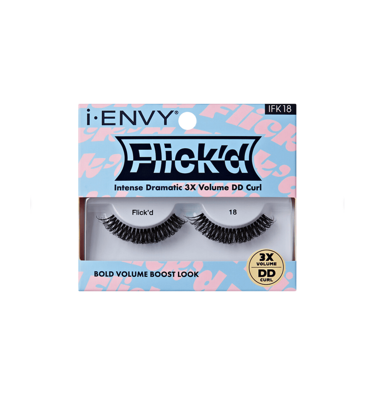 iENVY Flick’d LD & DD Curl Strip Lashes - Beauty Exchange Beauty Supply