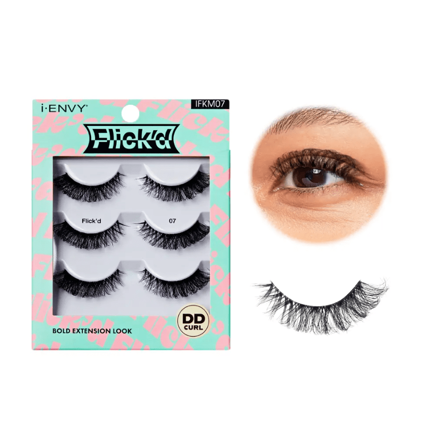 iENVY Flick’d LD & DD Curl Strip Lashes - Beauty Exchange Beauty Supply