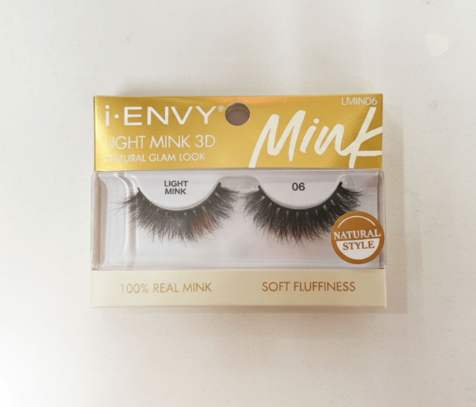 iENVY Light Mink 3D Lashes – Natural Glam Look - Beauty Exchange Beauty Supply
