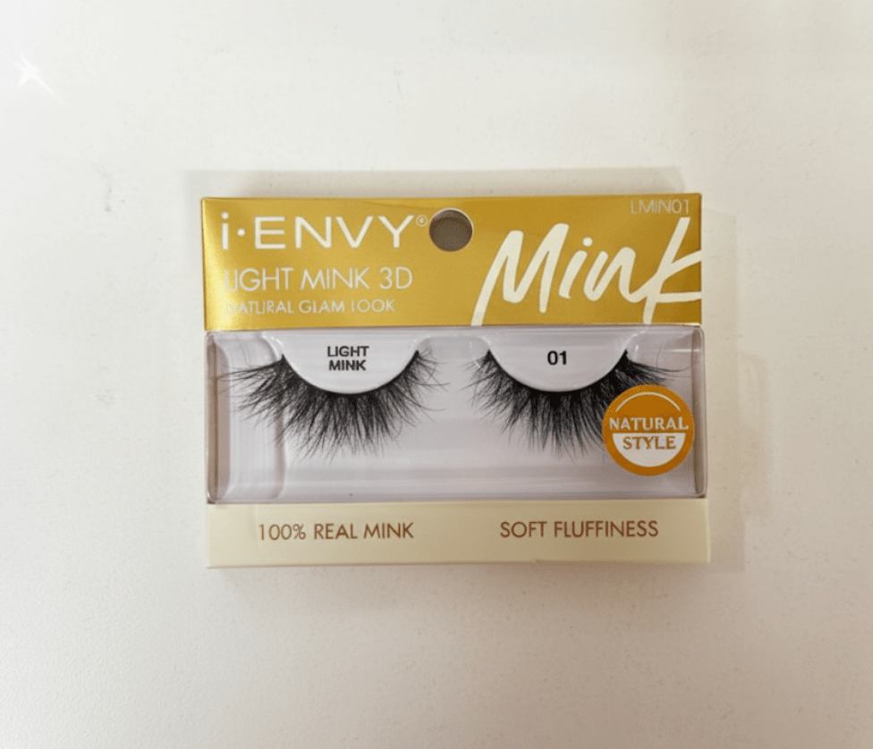 iENVY Light Mink 3D Lashes – Natural Glam Look - Beauty Exchange Beauty Supply
