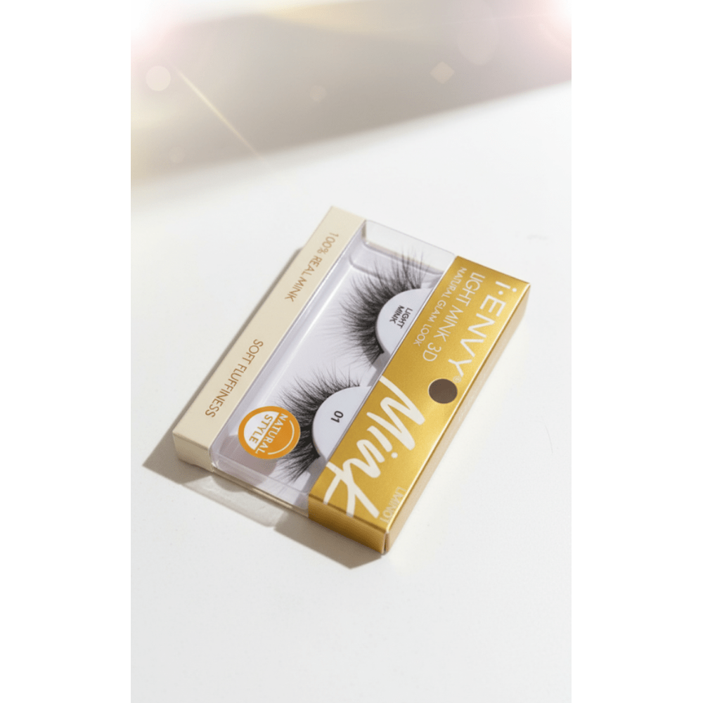 iENVY Light Mink 3D Lashes – Natural Glam Look - Beauty Exchange Beauty Supply