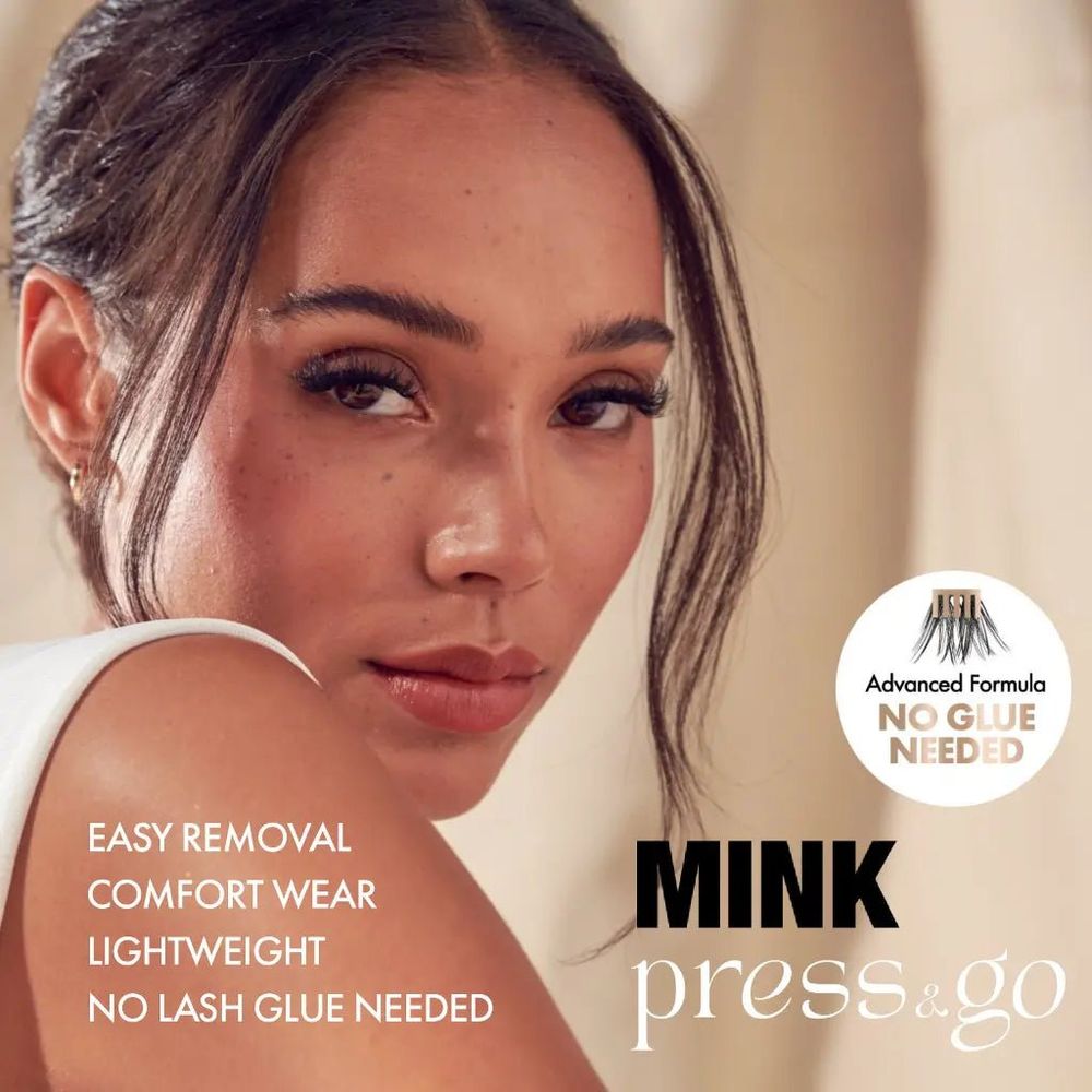iENVY Press & Go Real Mink Lash Cluster Kit – 22 Lashes + Applicator - Beauty Exchange Beauty Supply