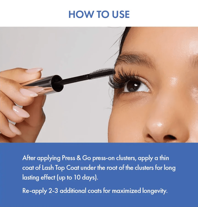 IENVY Press & Go Waterproof Lash Top Coat – 4.2g - Beauty Exchange Beauty Supply