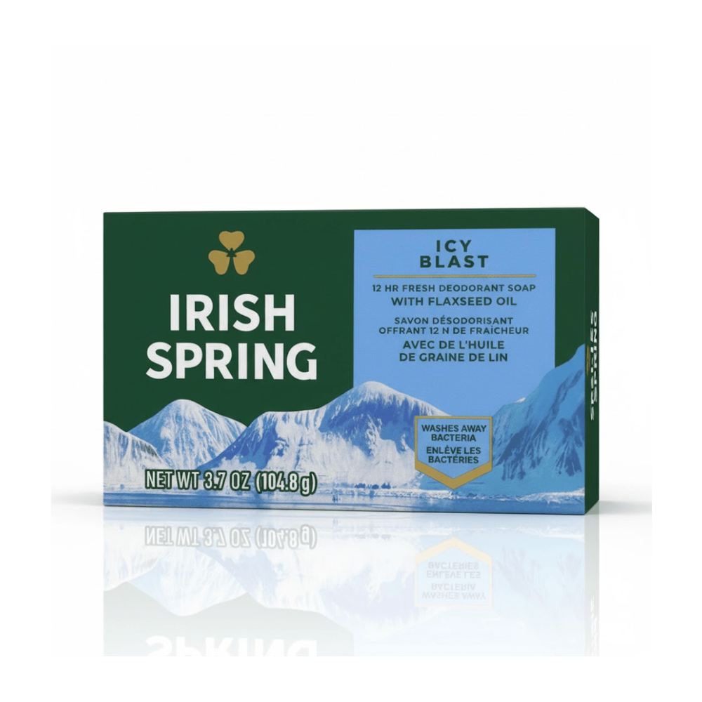 Irish Spring Deodorant Bar Soap for Men – 3.7oz - Beauty Exchange Beauty Supply