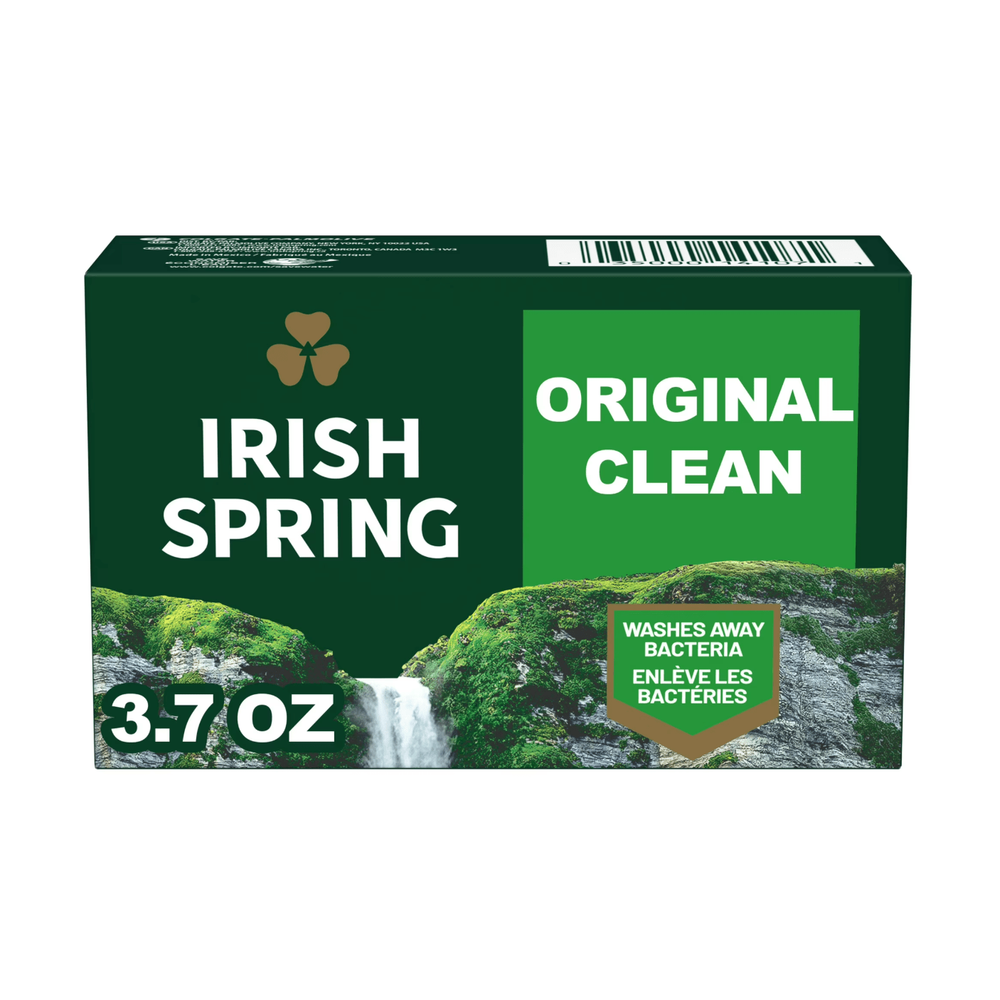 Irish Spring Deodorant Bar Soap for Men – 3.7oz - Beauty Exchange Beauty Supply