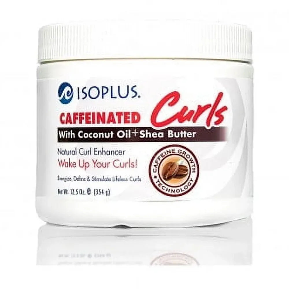 Isoplus Caffeinated Curls Curl Defining Cream – 12.5 oz - Beauty Exchange Beauty Supply