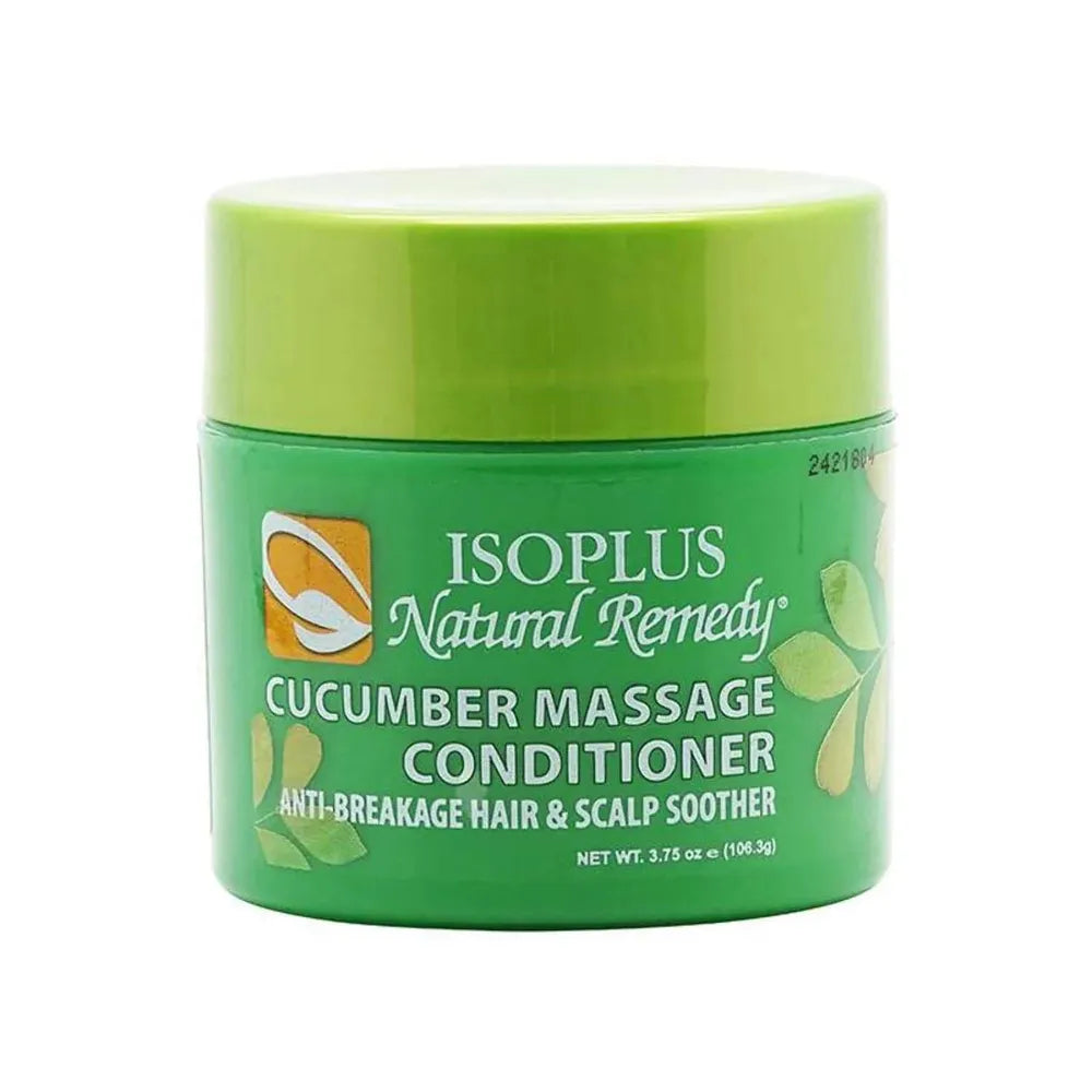 Isoplus Natural Remedy Massage Conditioner – Cucumber & Avocado – 3.75 oz - Beauty Exchange Beauty Supply