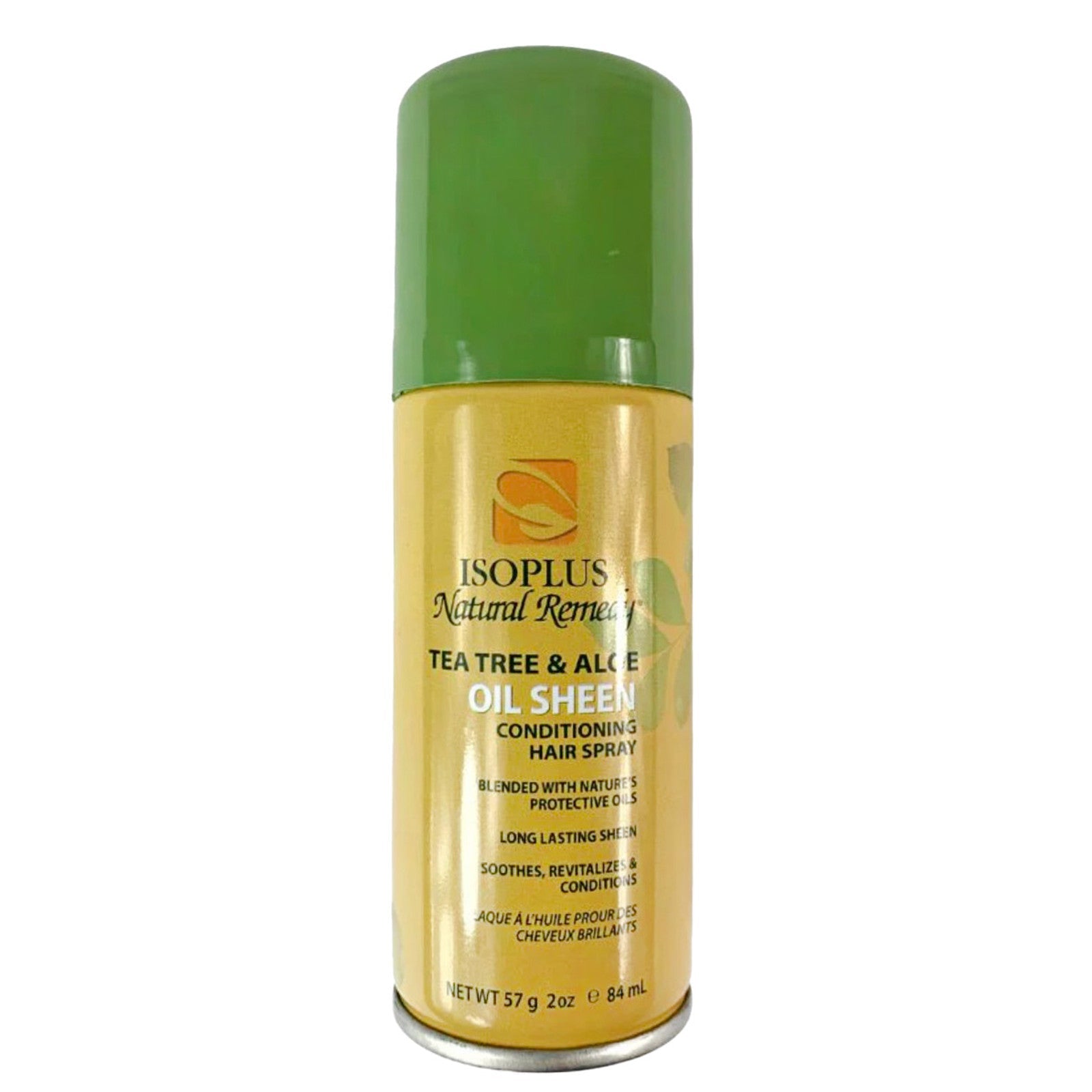 Isoplus Natural Remedy Oil Sheen – Tea Tree & Aloe – 7 oz & 2 oz - Beauty Exchange Beauty Supply