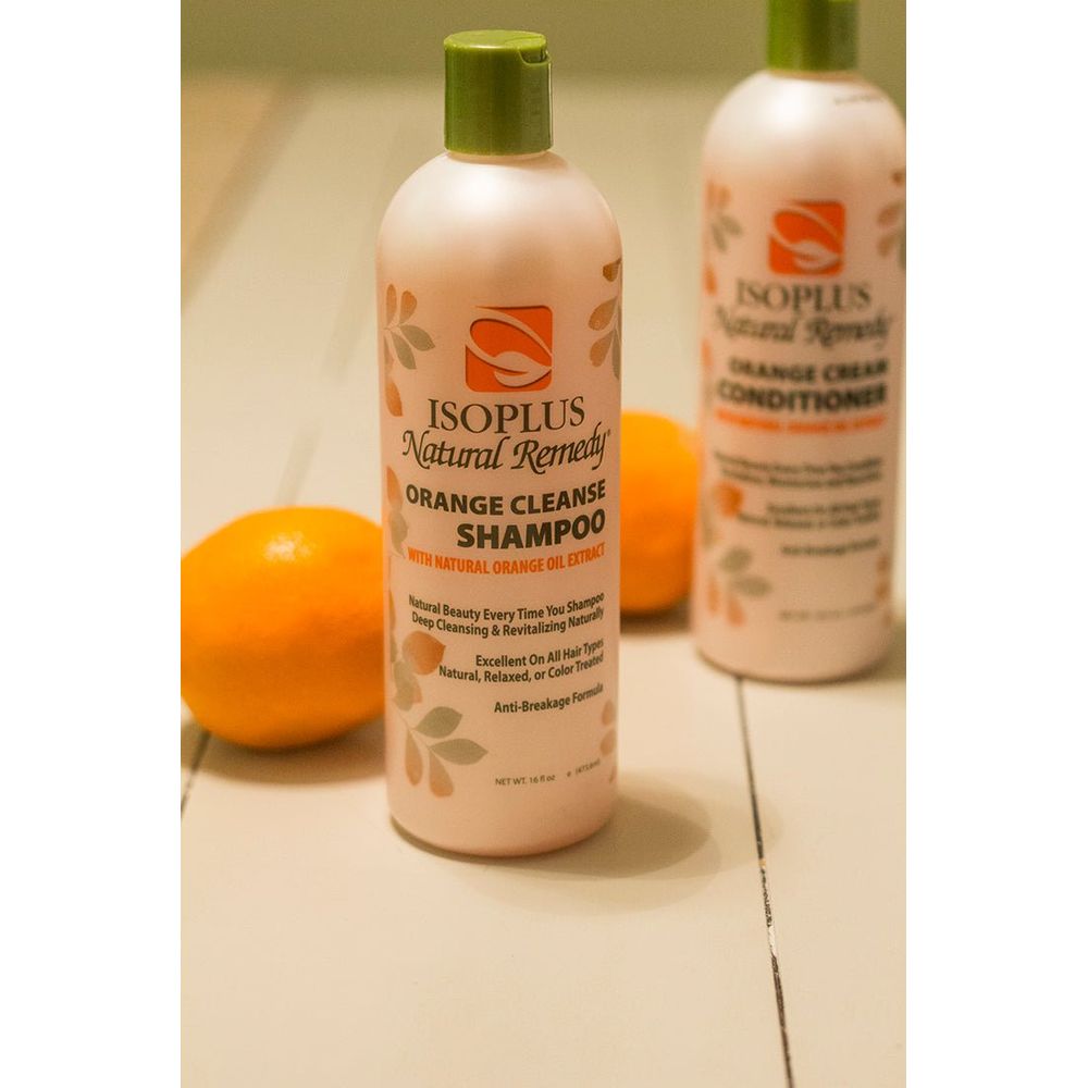 ISOPLUS Natural Remedy Orange Cleanse Shampoo - Beauty Exchange Beauty Supply