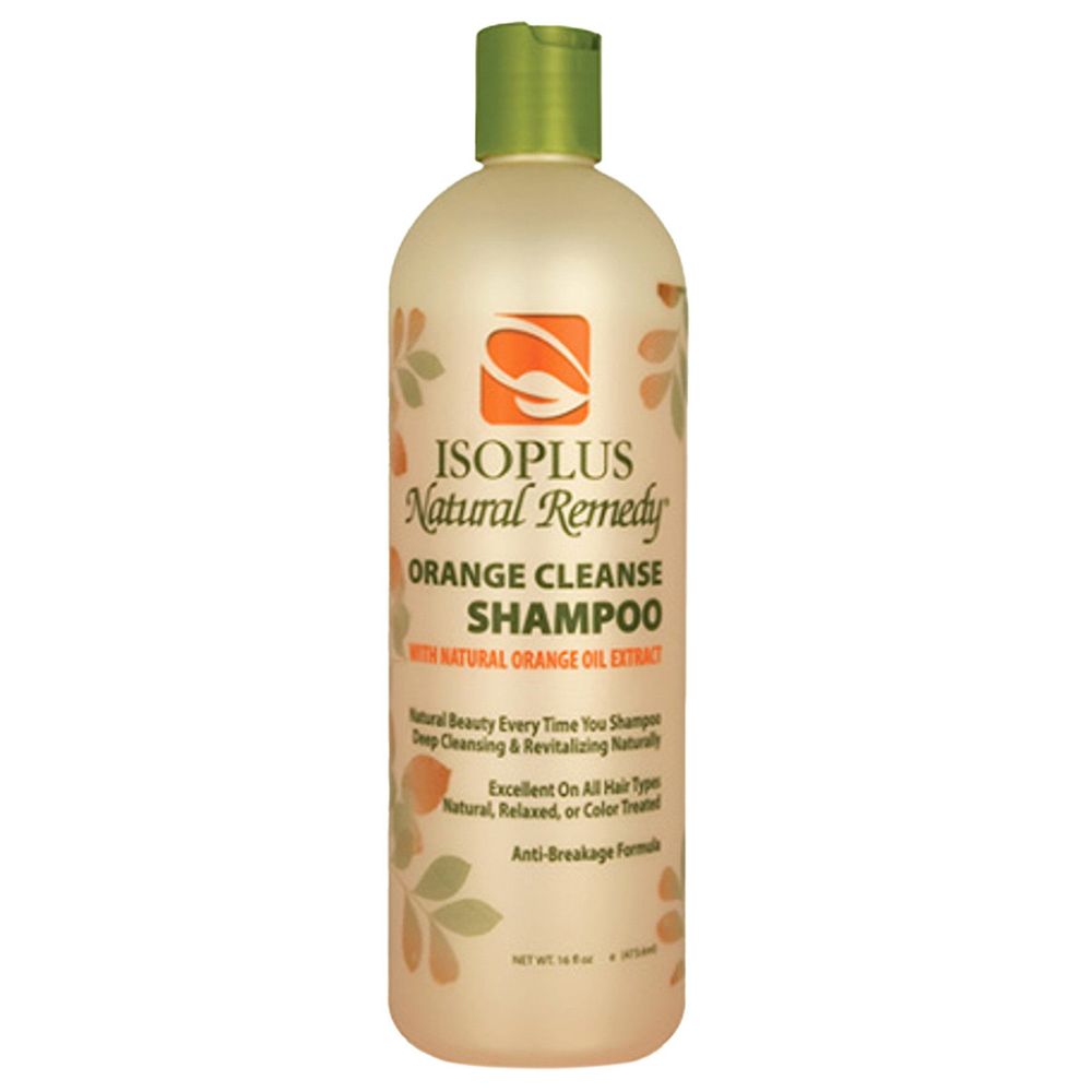 ISOPLUS Natural Remedy Orange Cleanse Shampoo - Beauty Exchange Beauty Supply
