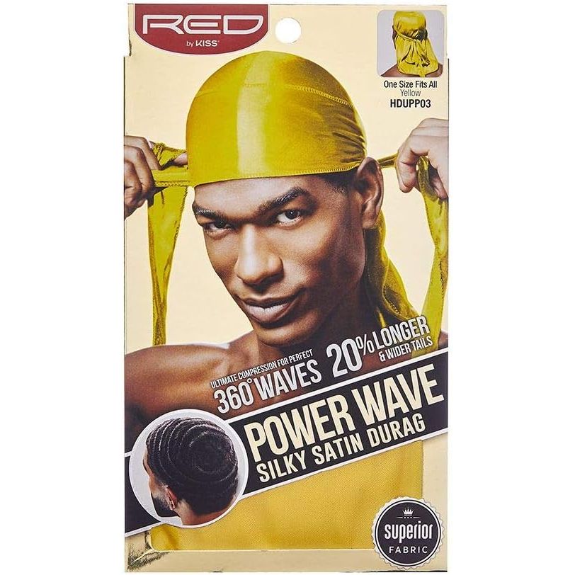 Red by Kiss Silky Satin Durag Power Wave 360