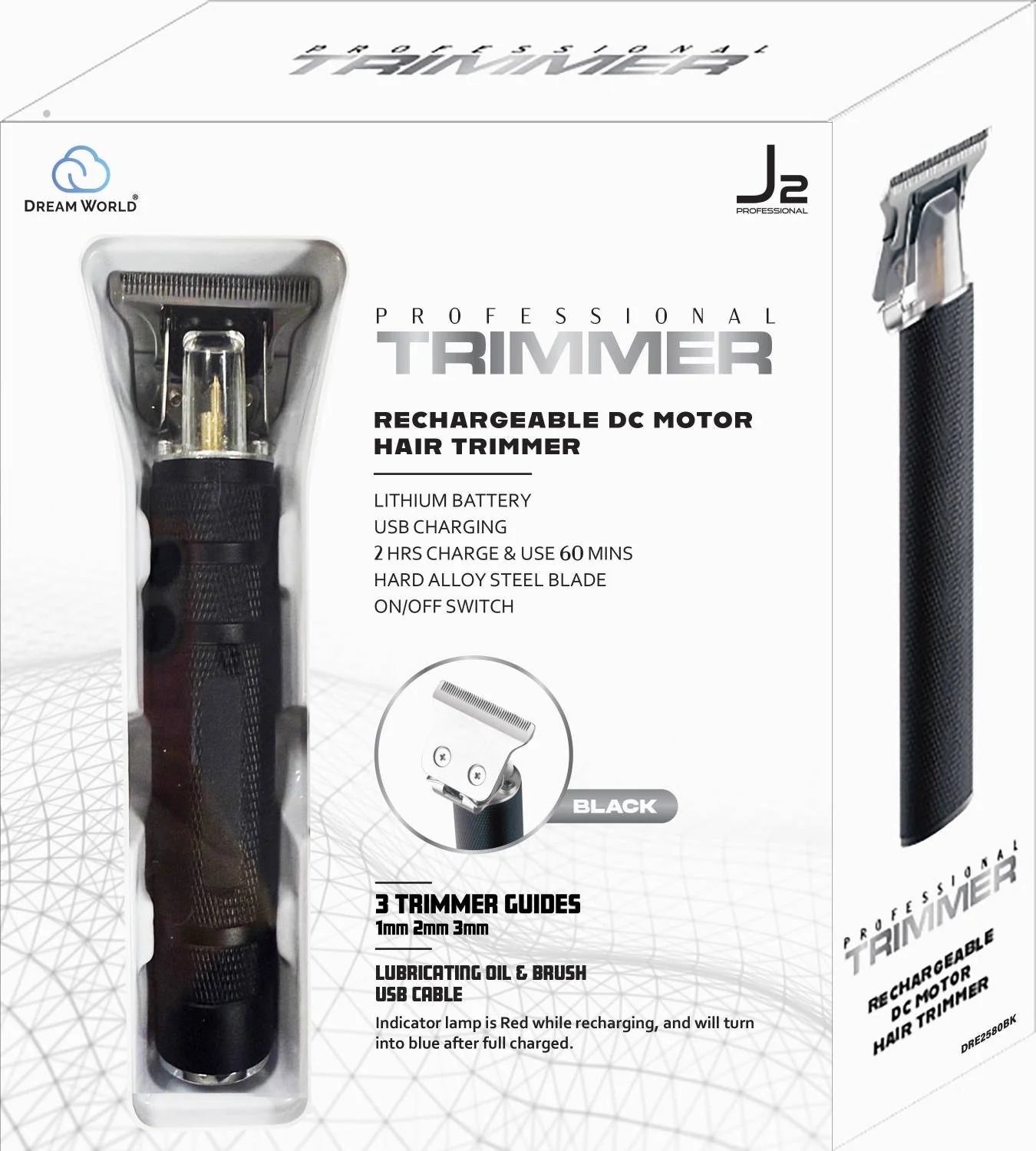 J2 Trimmer Rechargeable DC Motor - Beauty Exchange Beauty Supply
