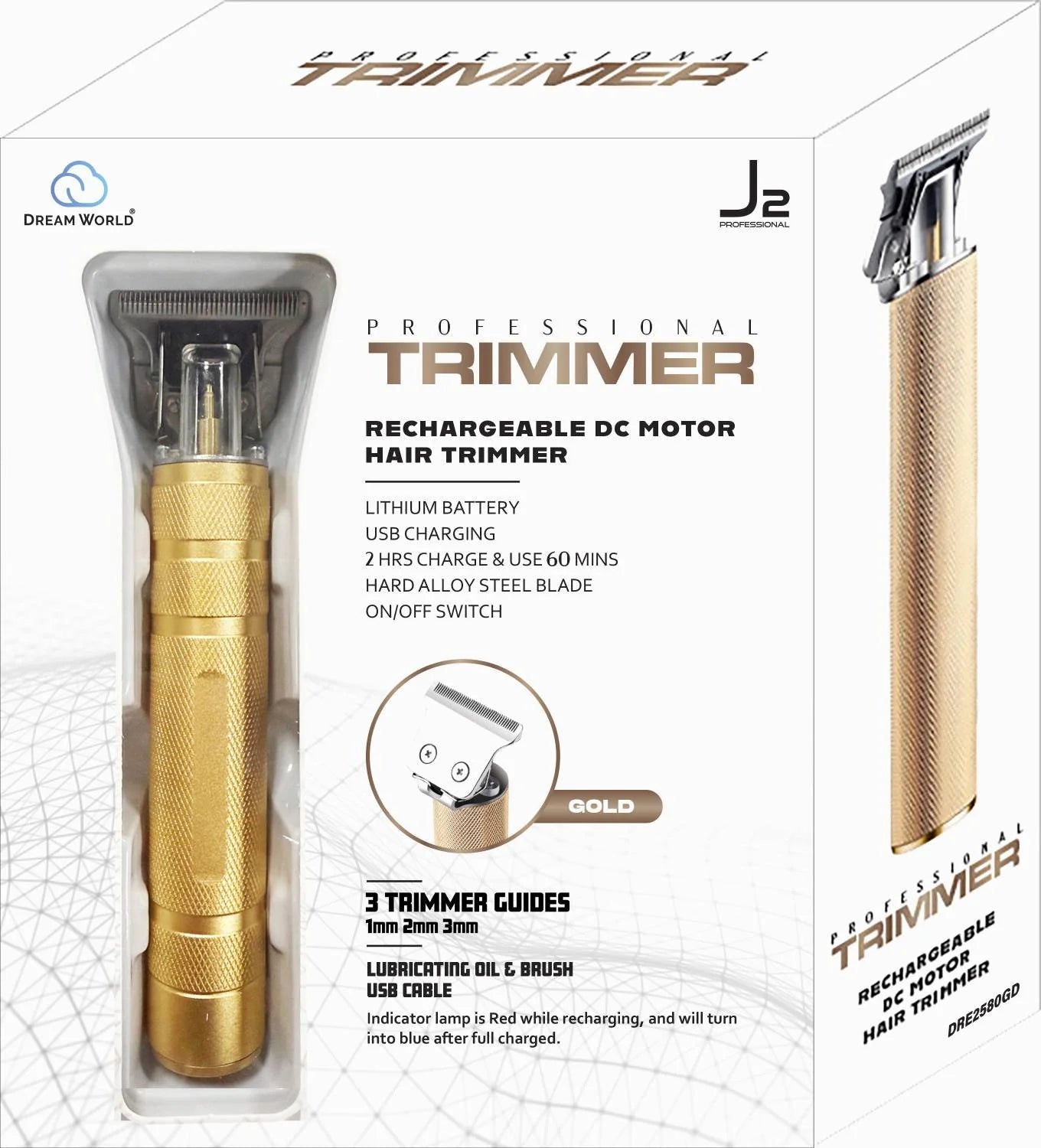 J2 Trimmer Rechargeable DC Motor - Beauty Exchange Beauty Supply